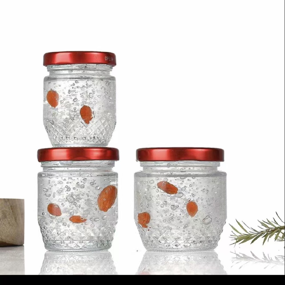 醬菜；果醬；花膠；鮮燉燕窩玻璃瓶